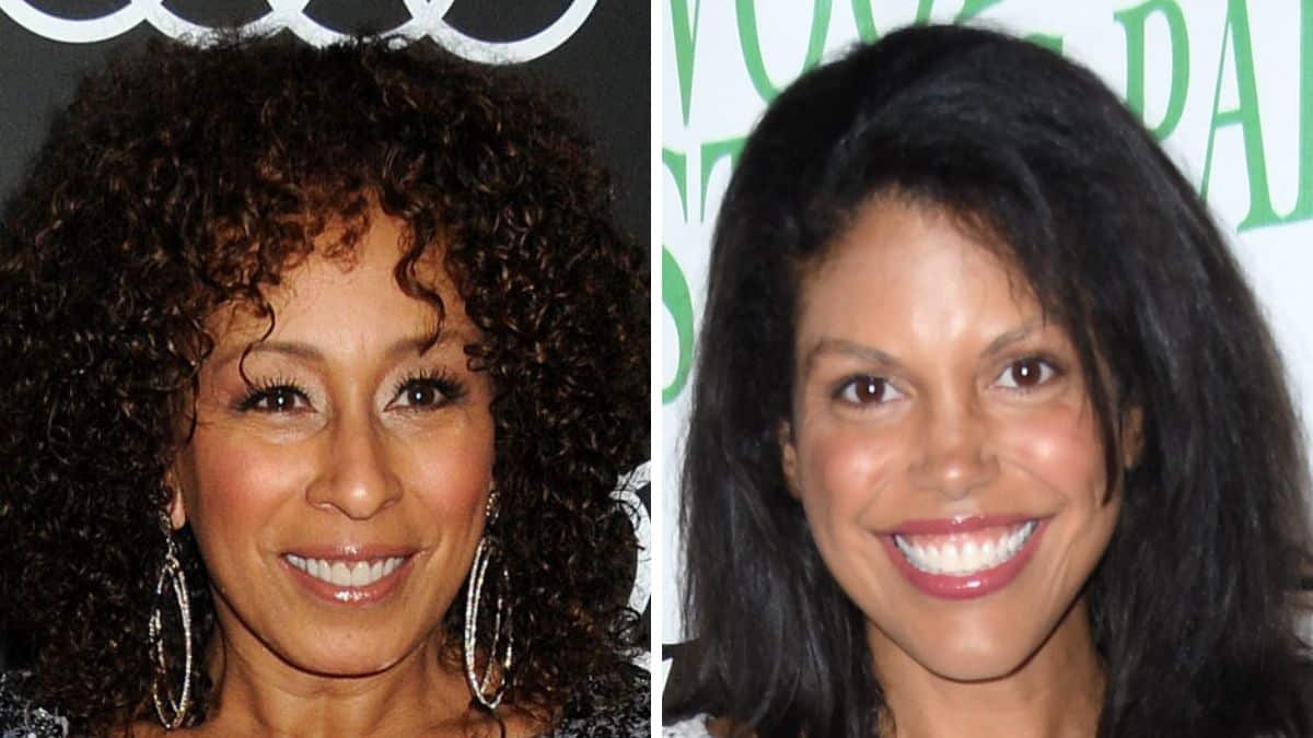 Tamara Tunie and Karla Mosley on the red carpet