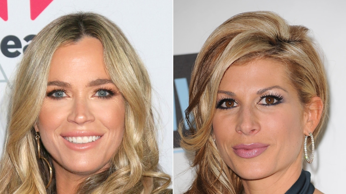 Alexis Bellino at Bravo's 2010 Upfront Party; Teddi Mellencamp at the 2020 iHeartRadio Podcast Awards