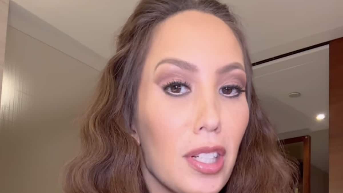 cheryl burke face shot from instagram video she recorded