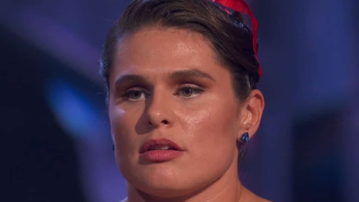 ilona maher face shot from dwts disney night in season 33 week 5