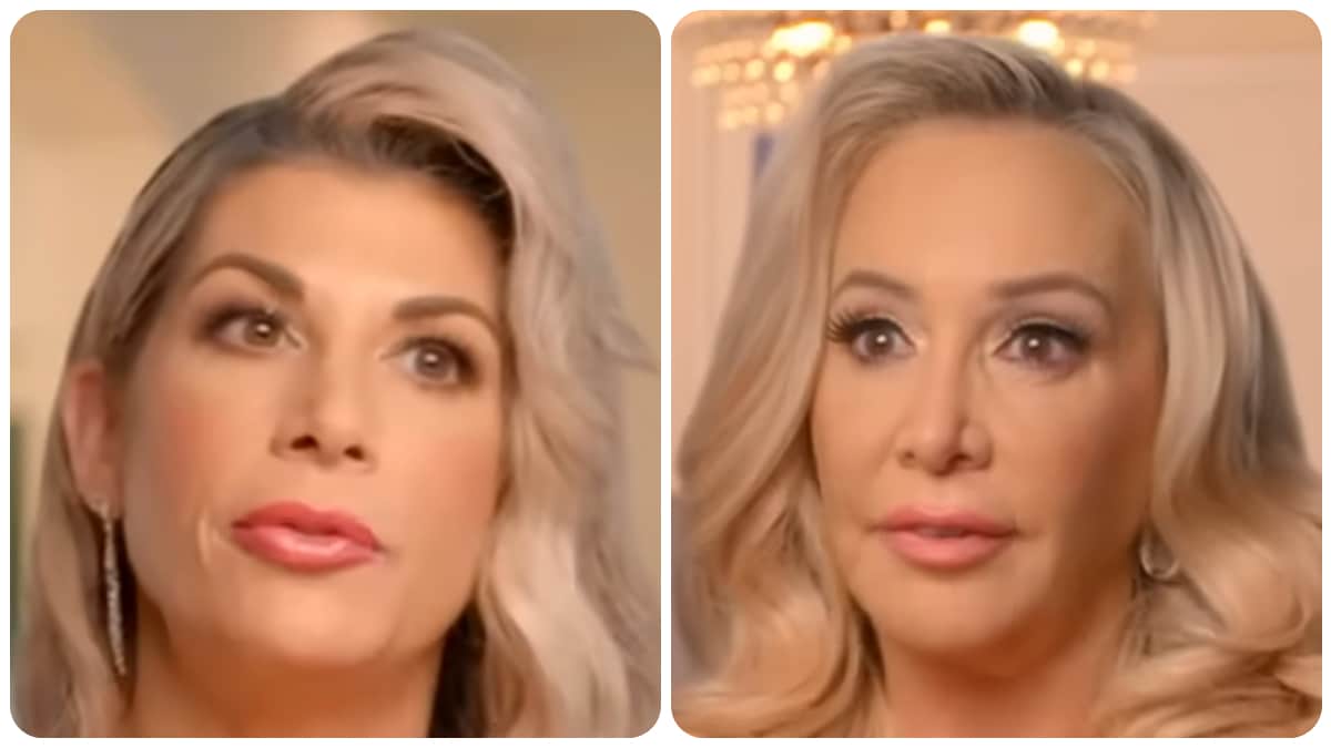 Alexis Bellino and Shannon Beador on RHOC.