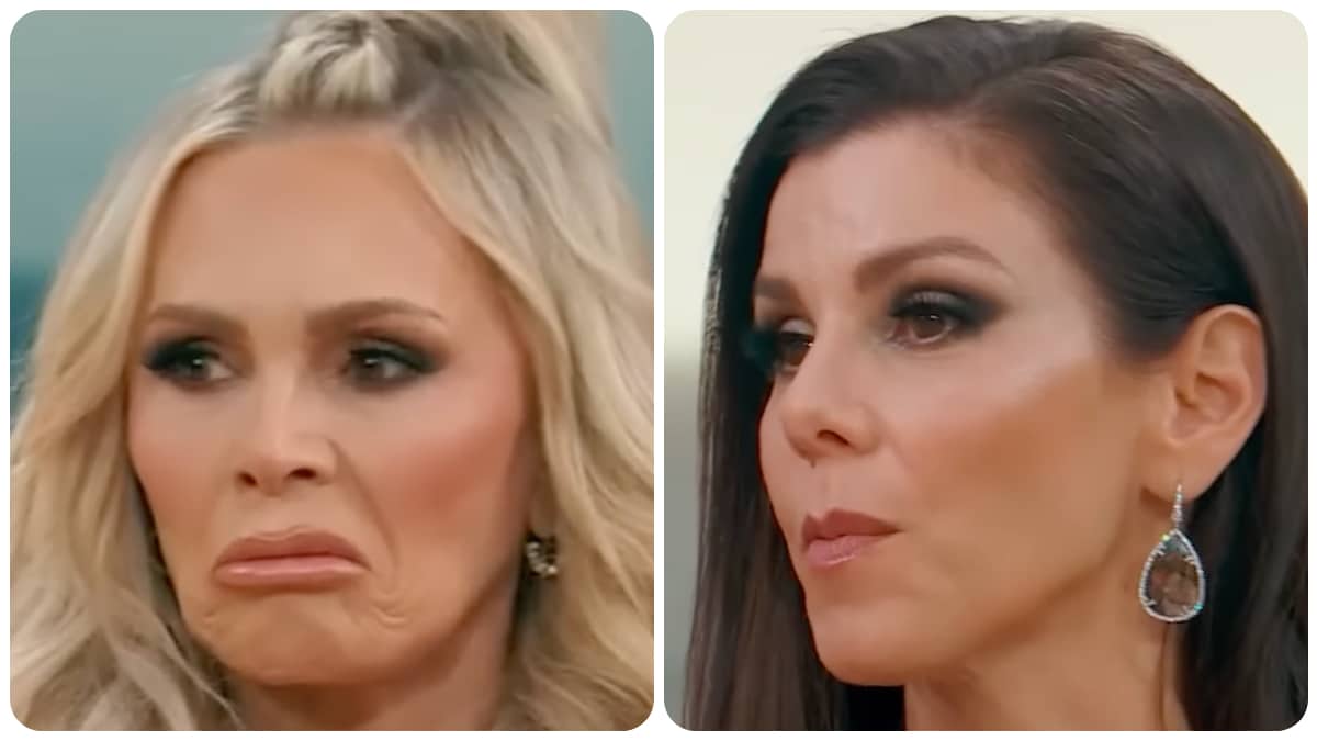 Tamra Judge and Heather Dubrow on RHOC.