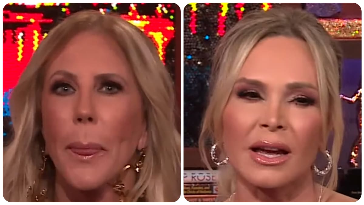 Vicki Gunvalson and Tamra Judge on RHOC.