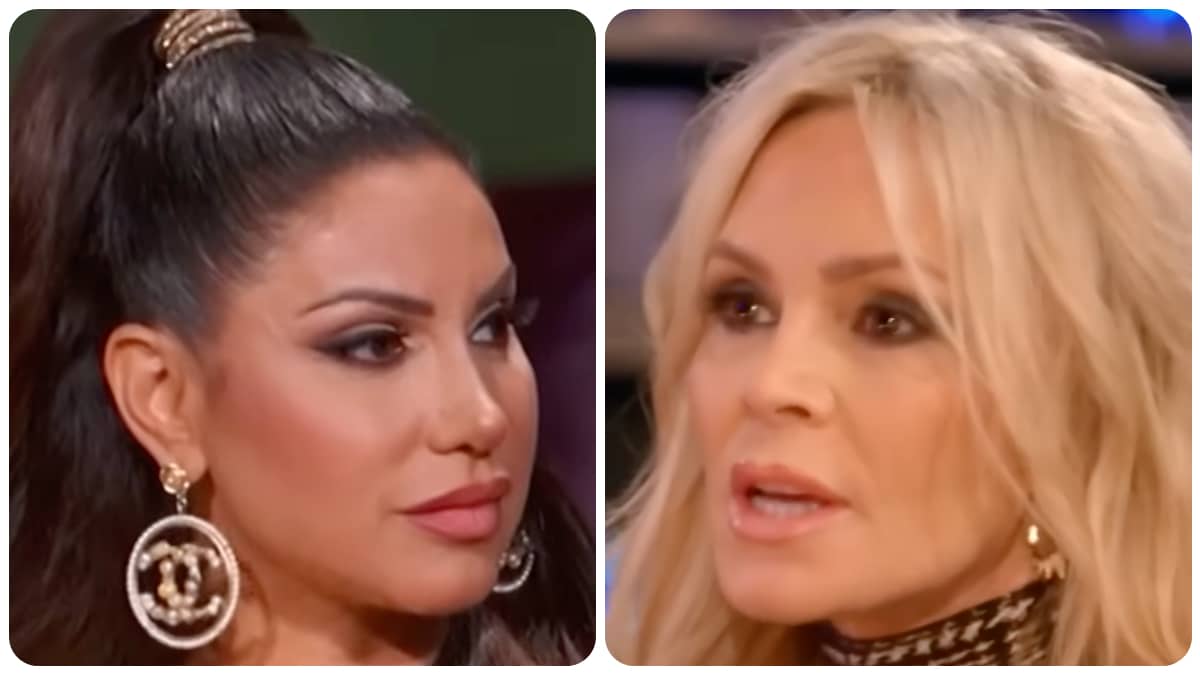 Jennifer Aydin and Tamra Judge on Real Housewives