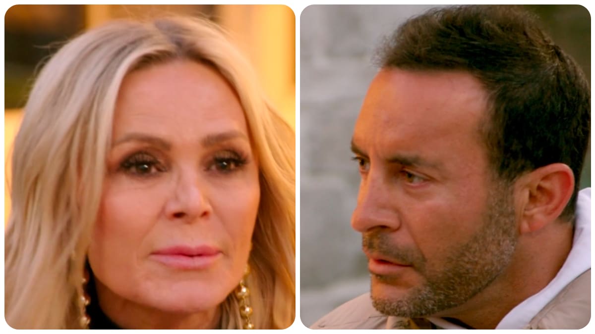 Tamra Judge and Ryan Boyajian on RHOC.