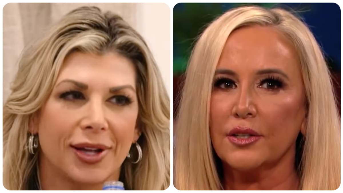 Alexis Bellino and Shannon Beador on RHOC.