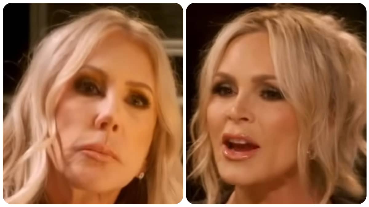 Vicki Gunvalson and Tamra Judge on RHOC.