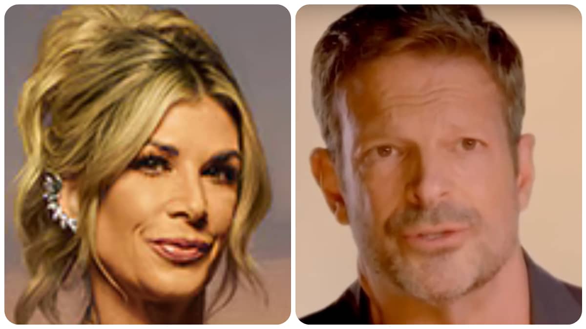 Alexis Bellino and John Janssen on RHOC.