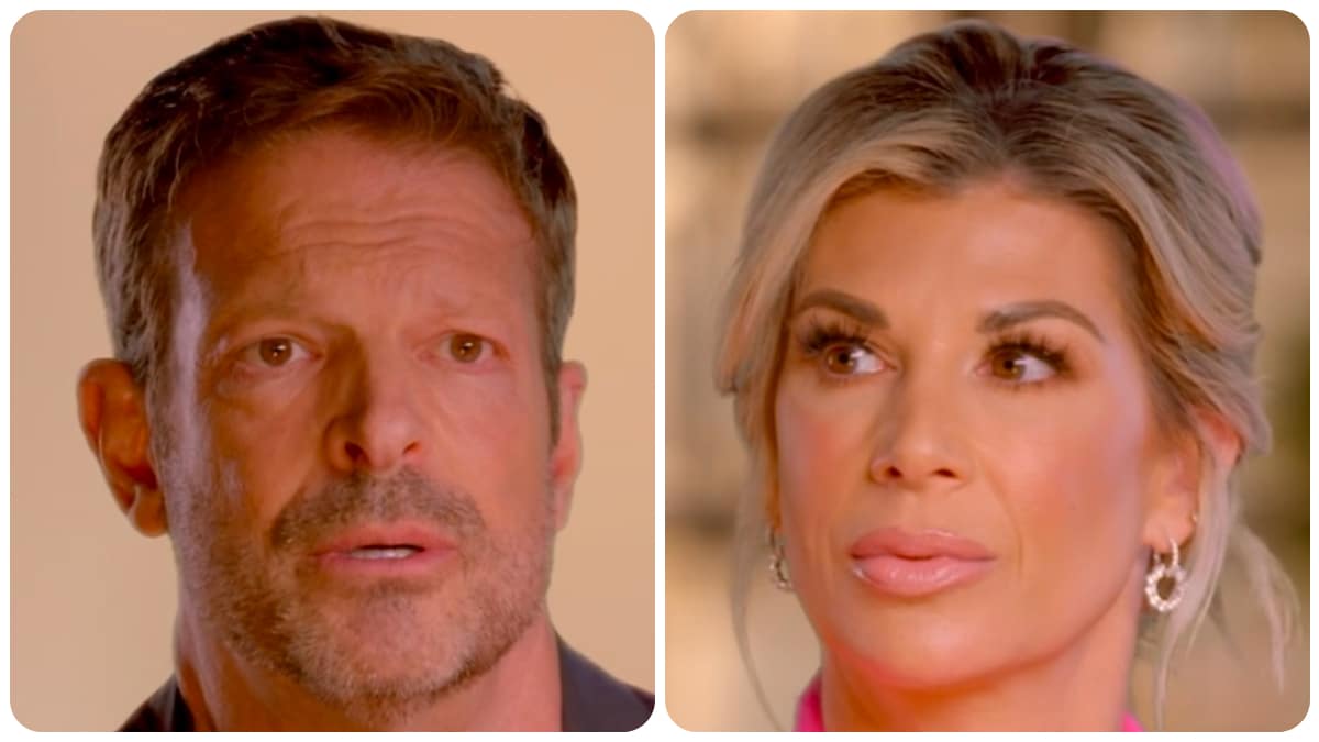 John Janssen and Alexis Bellino on RHOC.