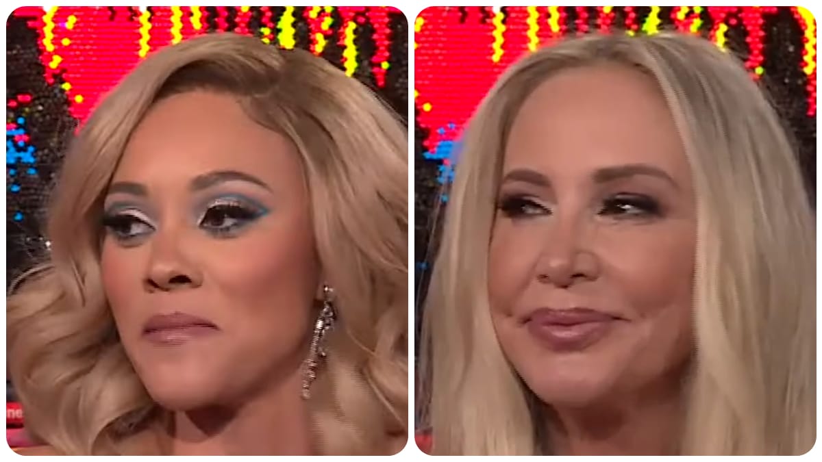 Ashley Darby and Shannon Beador on WWHL.