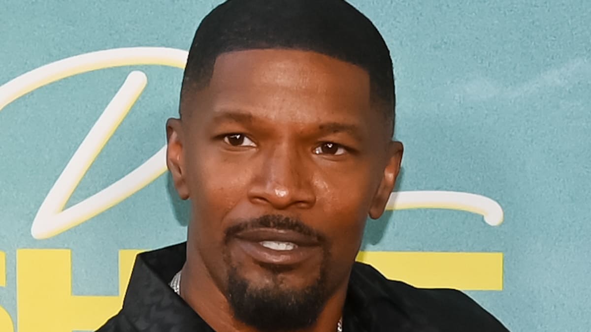 jamie foxx face shot from World Premiere Of Netflix Day Shift