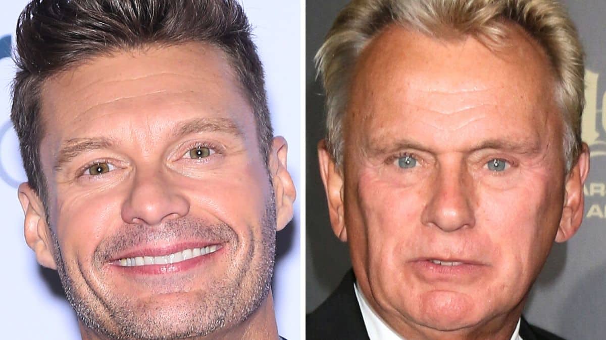 ryan seacrest 2018 iHeartRadio Music Festival at T-Mobile Arena and pat sajak 2017 Creative Daytime Emmy Awards at the Pasadena Civic Auditorium