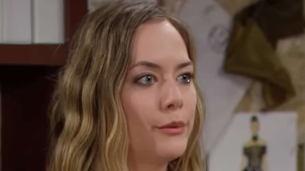 Annika Noelle as Hope on The Bold and the Beautiful.