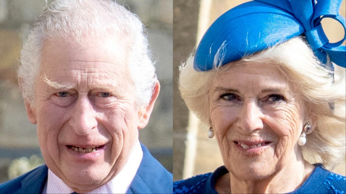 King Charles and Queen Camilla at an event in London