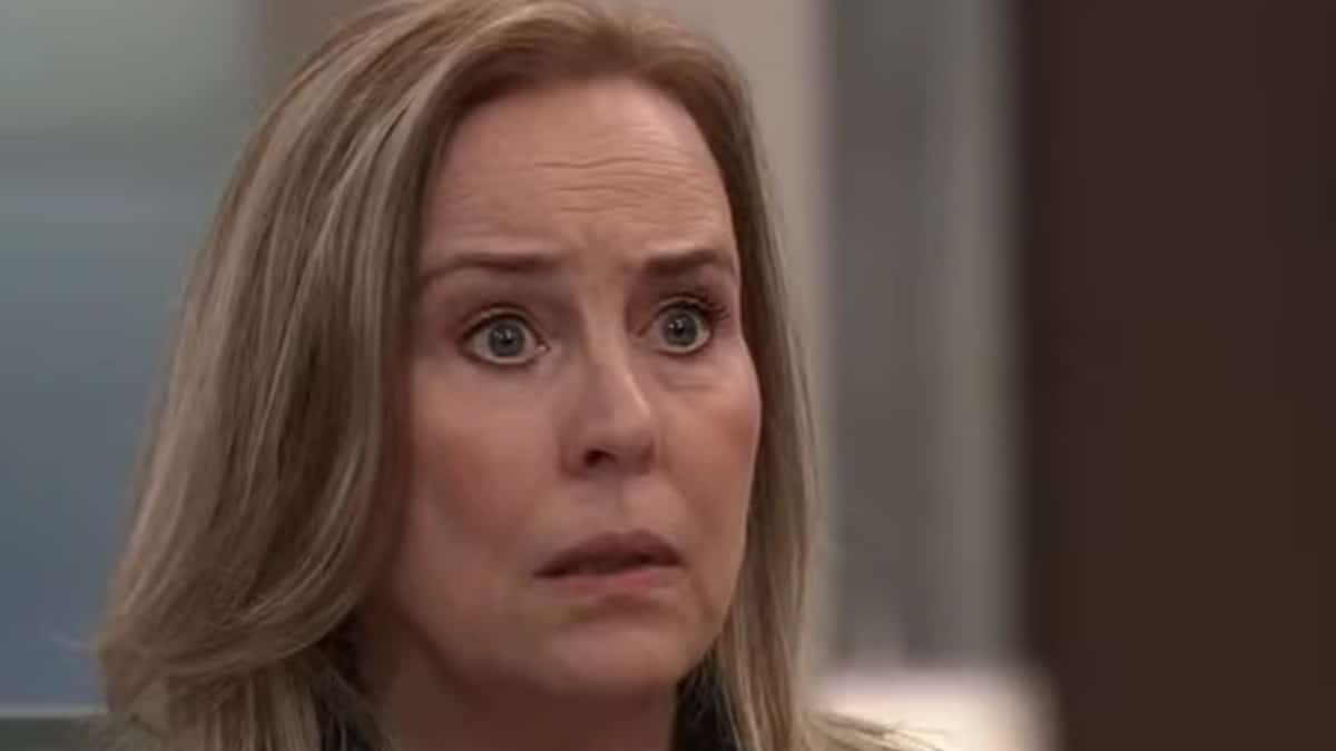 Genie Francis as Laura Collins on General Hospital.