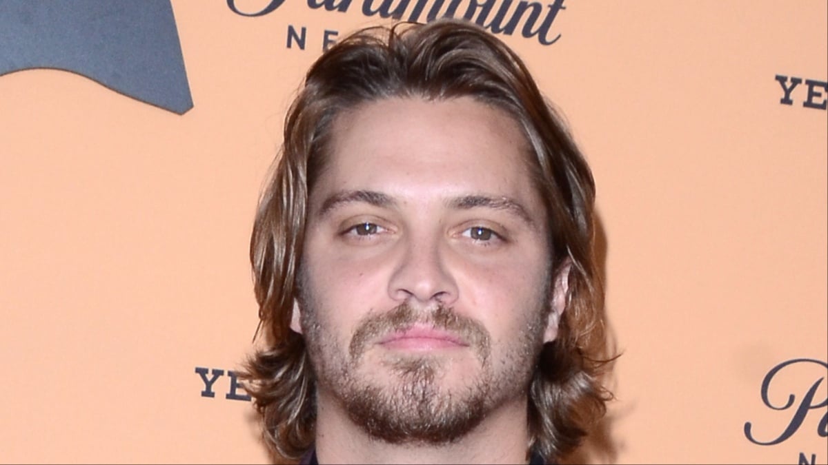 Luke Grimes at an event for Yellowstone