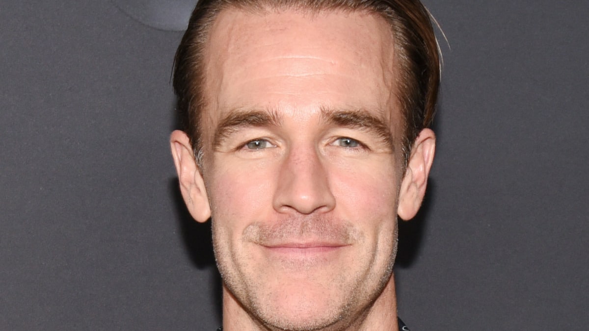 James Van Der Beek attends event.