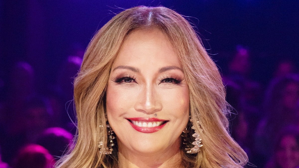 Carrie Ann Inaba on the DWTS finale.