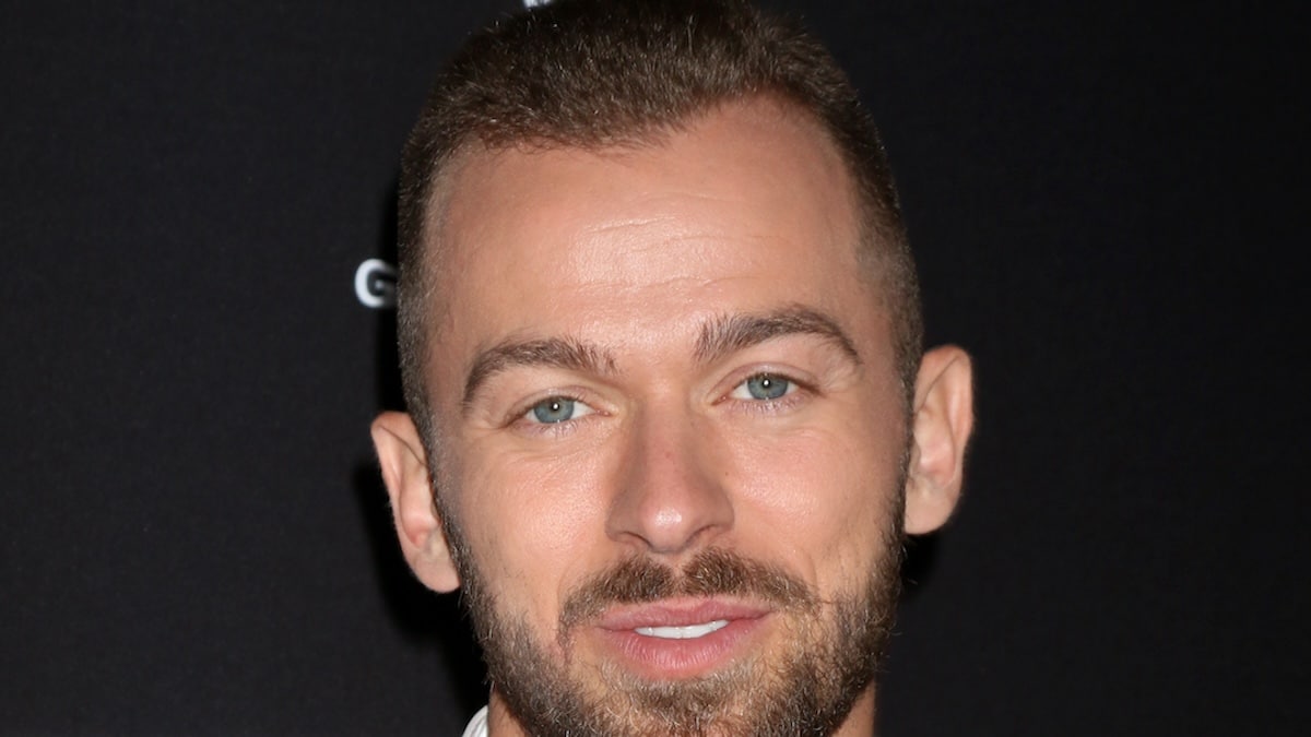 artem chigvintsev face shot from Dancing With The Stars Live Finale at The Grove on November 22, 2016 in Los Angeles, CA