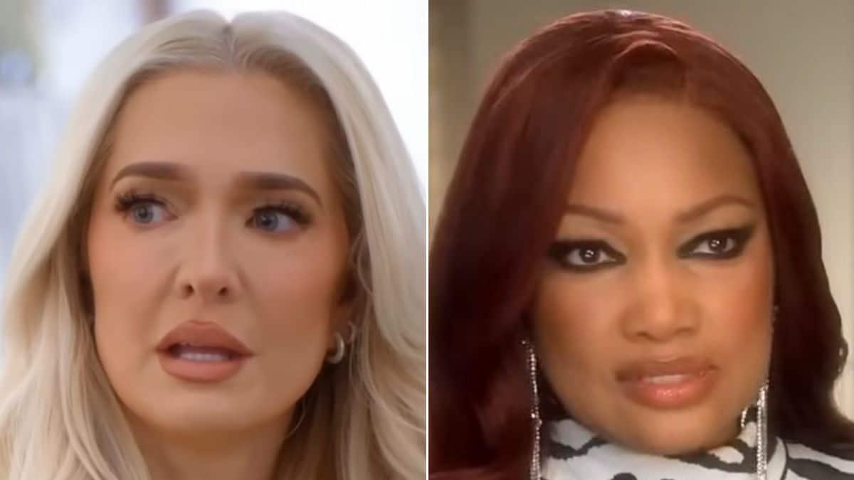 RHOBH costars Erika Jayne and Garcelle Beauvais screenshot