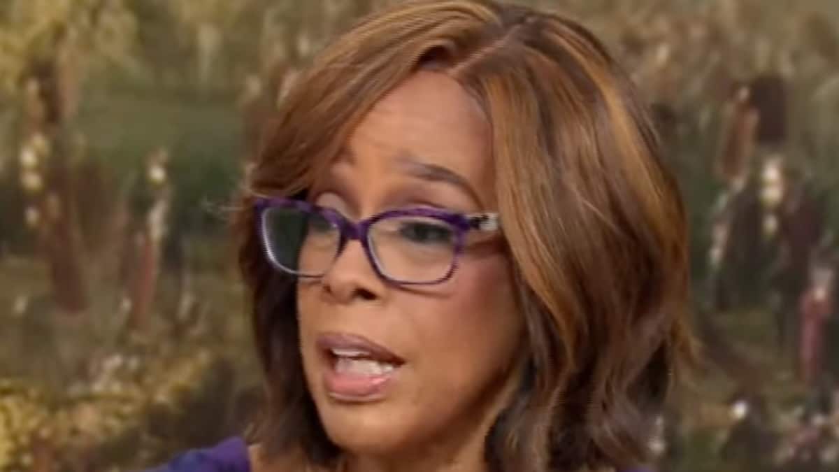 cbs mornings host gayle king face shot