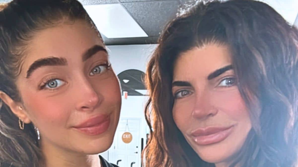 Teresa Giudice's Instagram Story photo with Gia Giudice