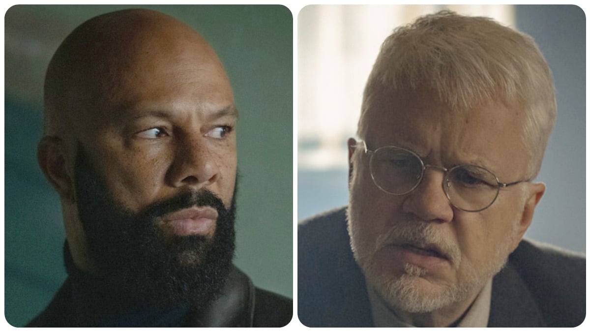 Common and Tim Robbins on Silo Season 2.