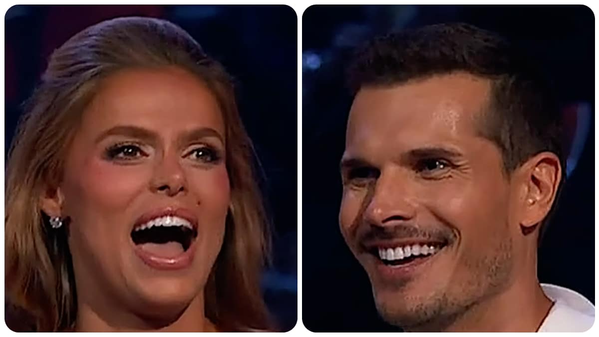 Brooks Nader and Gleb Savchenko on DWTS.