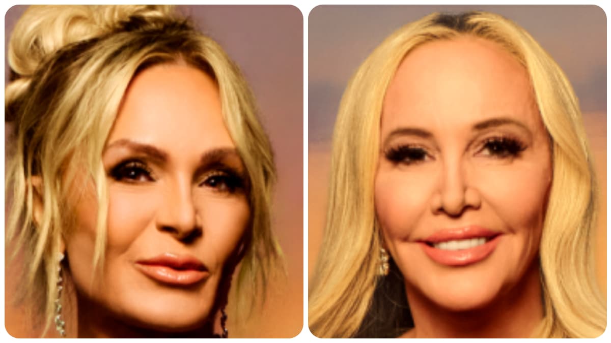 Tamra Judge and Shannon Beador on RHOC.