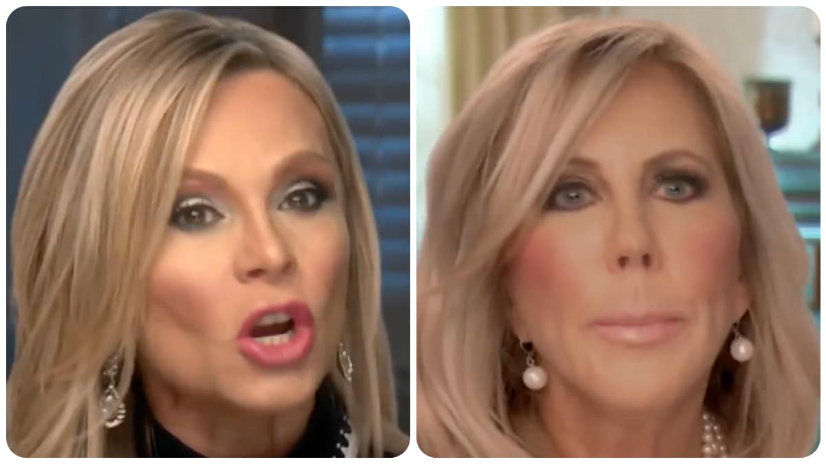 Tamra Judge and Vicki Gunvalson on RHOC.