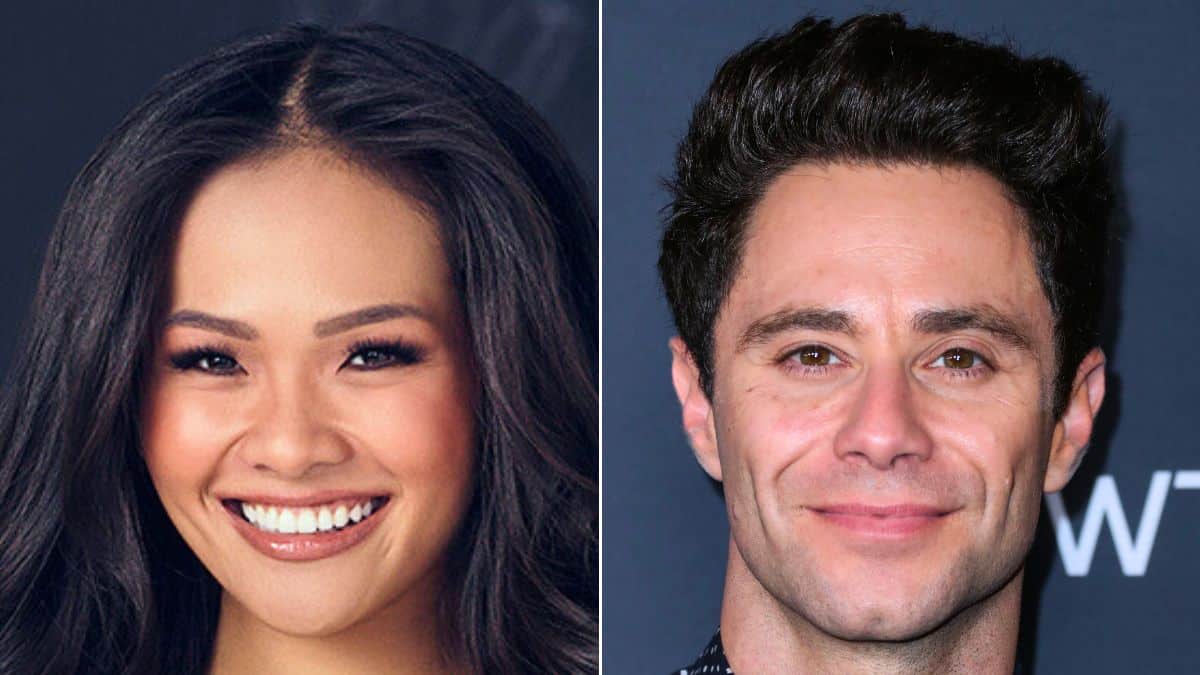 Jenn Tran The Bachelorette press photo; Sasha Farber at Dancing With The Stars' Season 28 Top Six Finalists Party