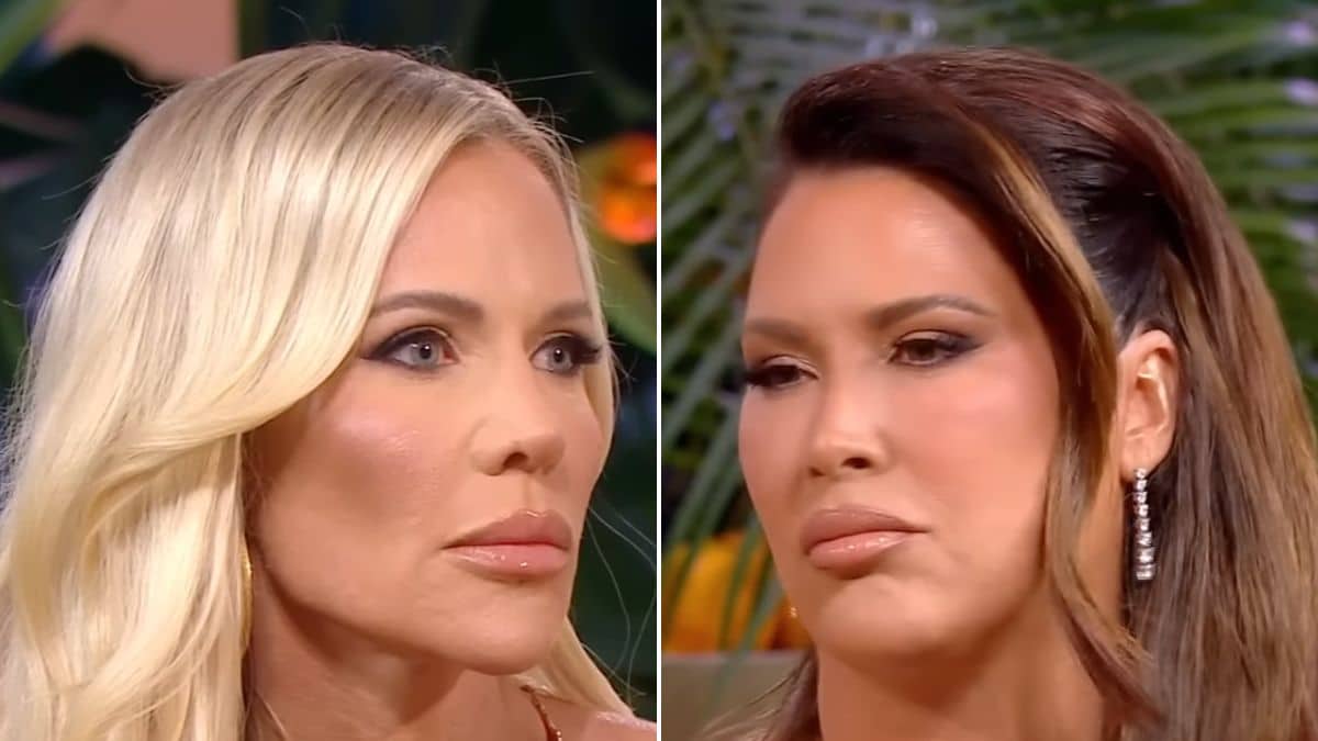 Emily Simpson and Jennifer Pedranti RHOC reunion