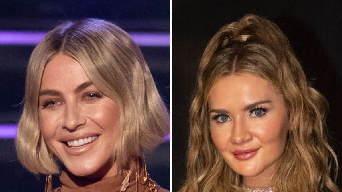 DWTS' Julianne Hough and Anna Delvey press photos