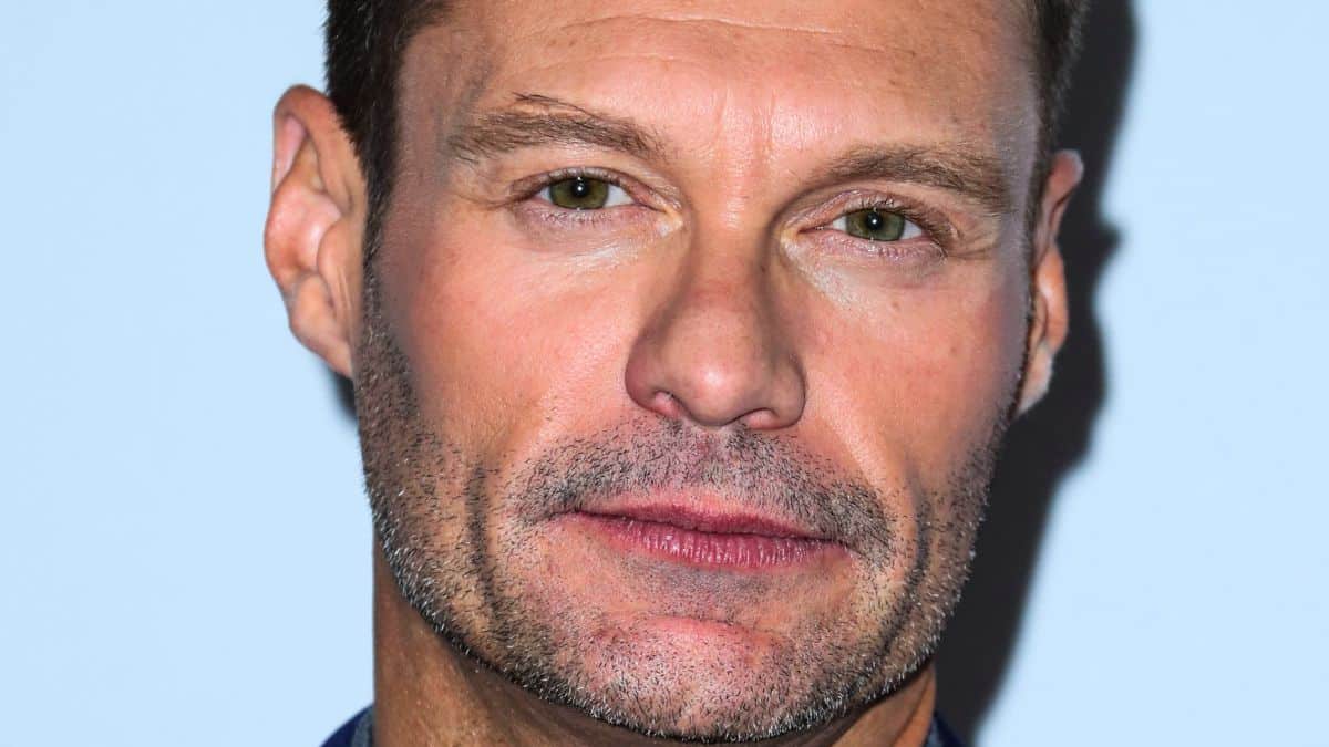 Ryan Seacrest poses in the press room during the 2018 iHeartRadio Music Festival