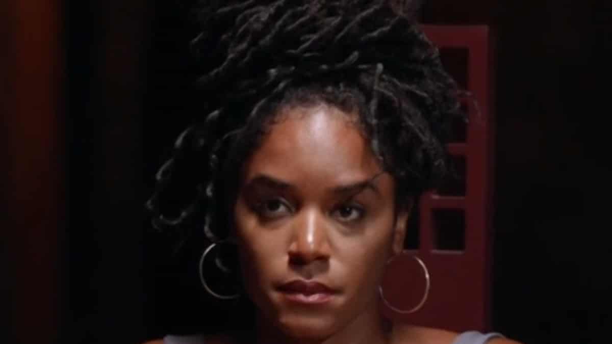 nia moore face shot from the challenge battle of the eras on mtv