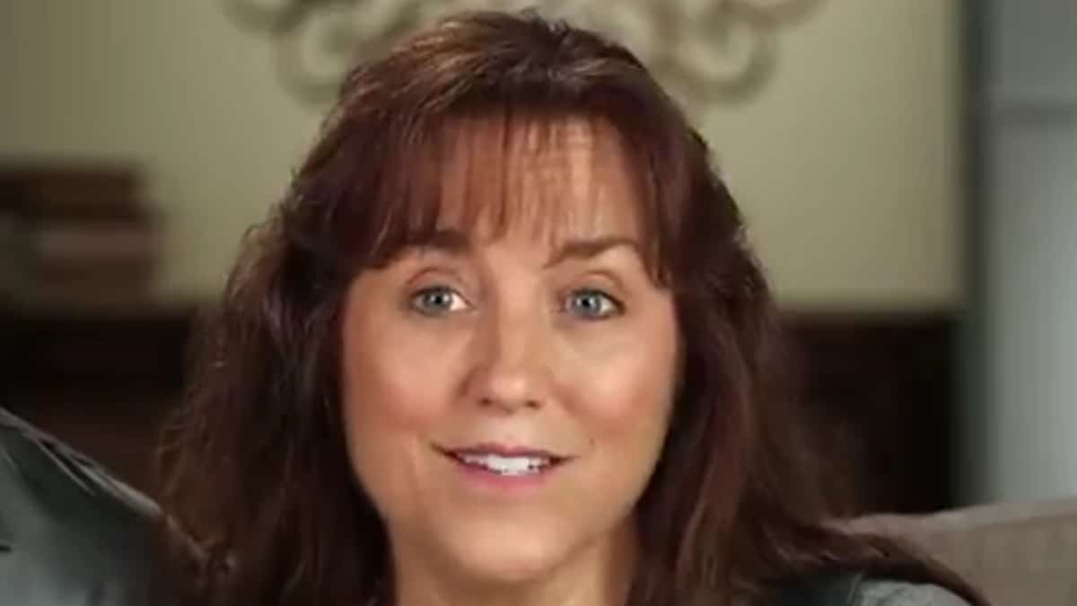 Michelle Duggar in a Counting On confessional