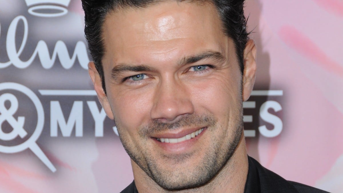 Ryan Paevey on the red carpet for Hallmark.