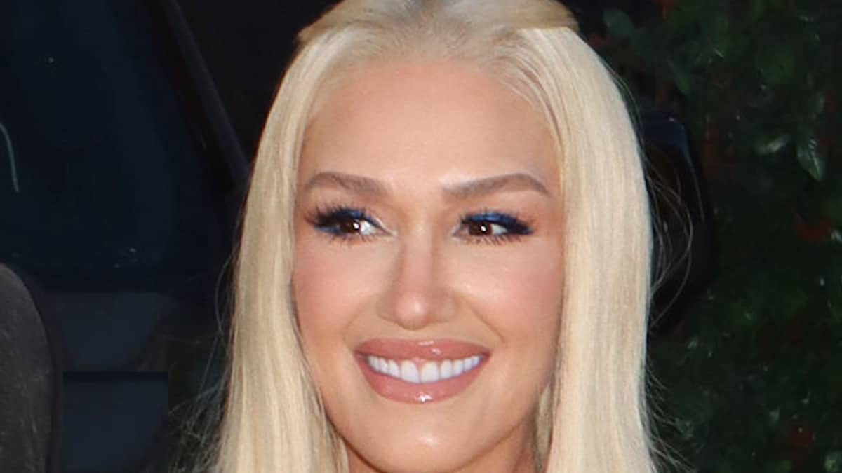 gwen stefani face shot from the fall guy premiere at the Dolby Theatre in Los Angeles