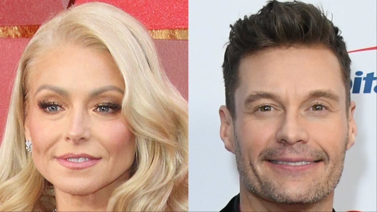 Kelly Ripa and Ryan Seacrest at different events