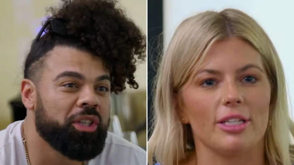 MAFS couple David and Michelle screenshot