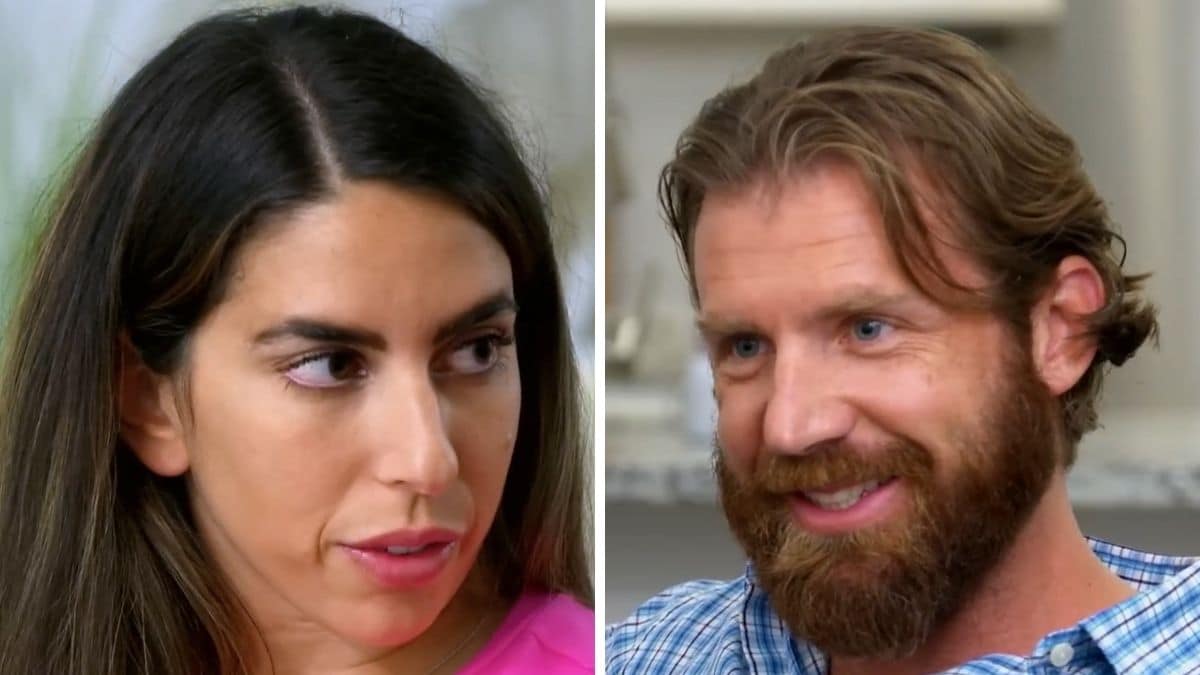 Screenshot of MAFS Season 16 castmates Clint Webb and Nicole Thielk