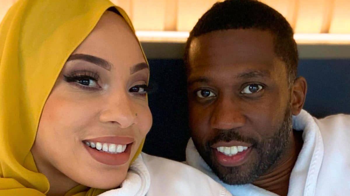 90 Day Fiance couple Shaeeda Sween and Bilal Hazziez Instagram selfie