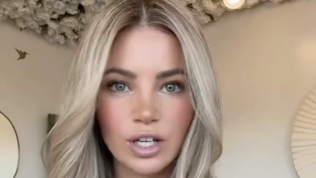 amber lancaster face shot from instagram selfie video