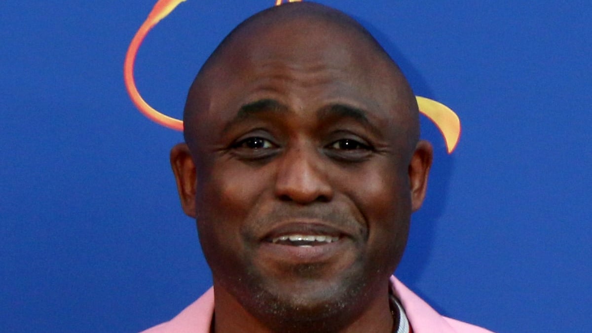 wayne brady face shot from the USA Freestyle Love Supreme Play Opening Night in Pasadena