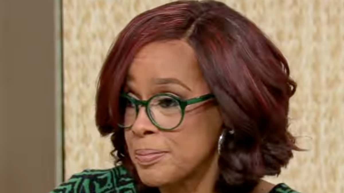 gayle king during cbs mornings interview in 2025