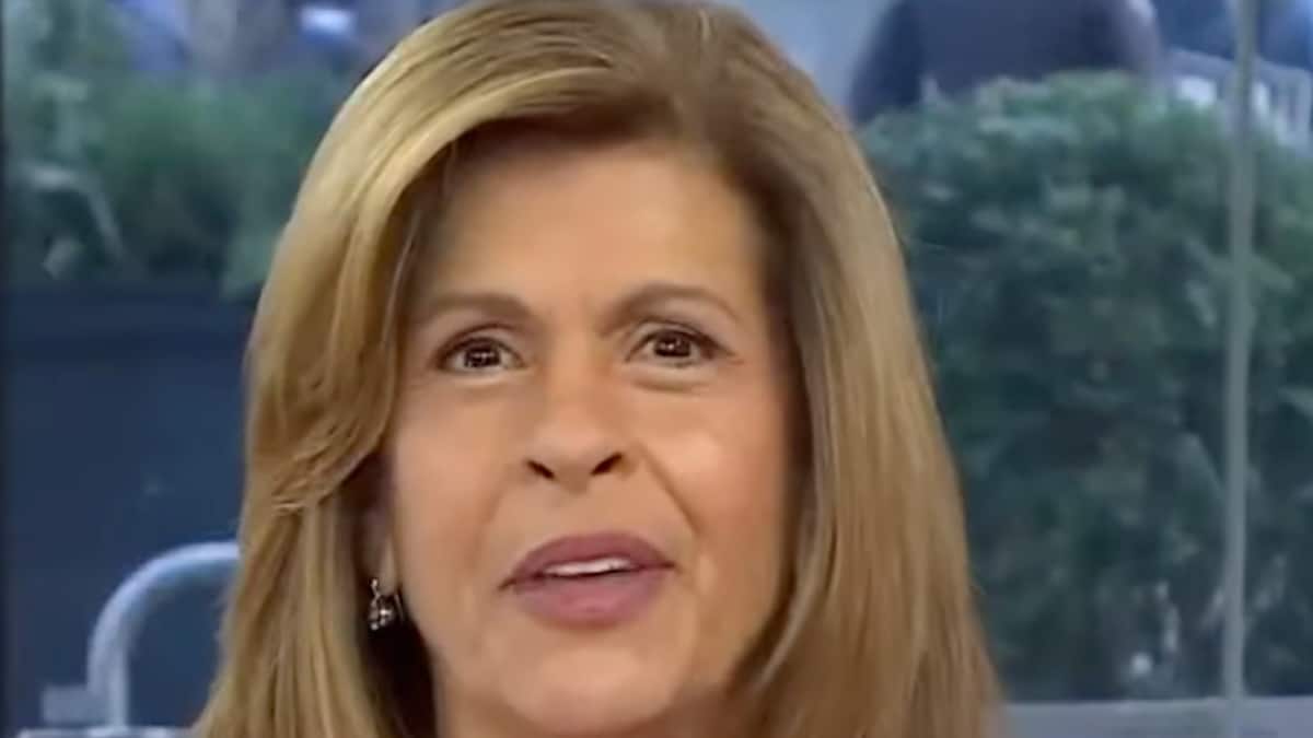 hoda kotb face during nbc today interview in 2025