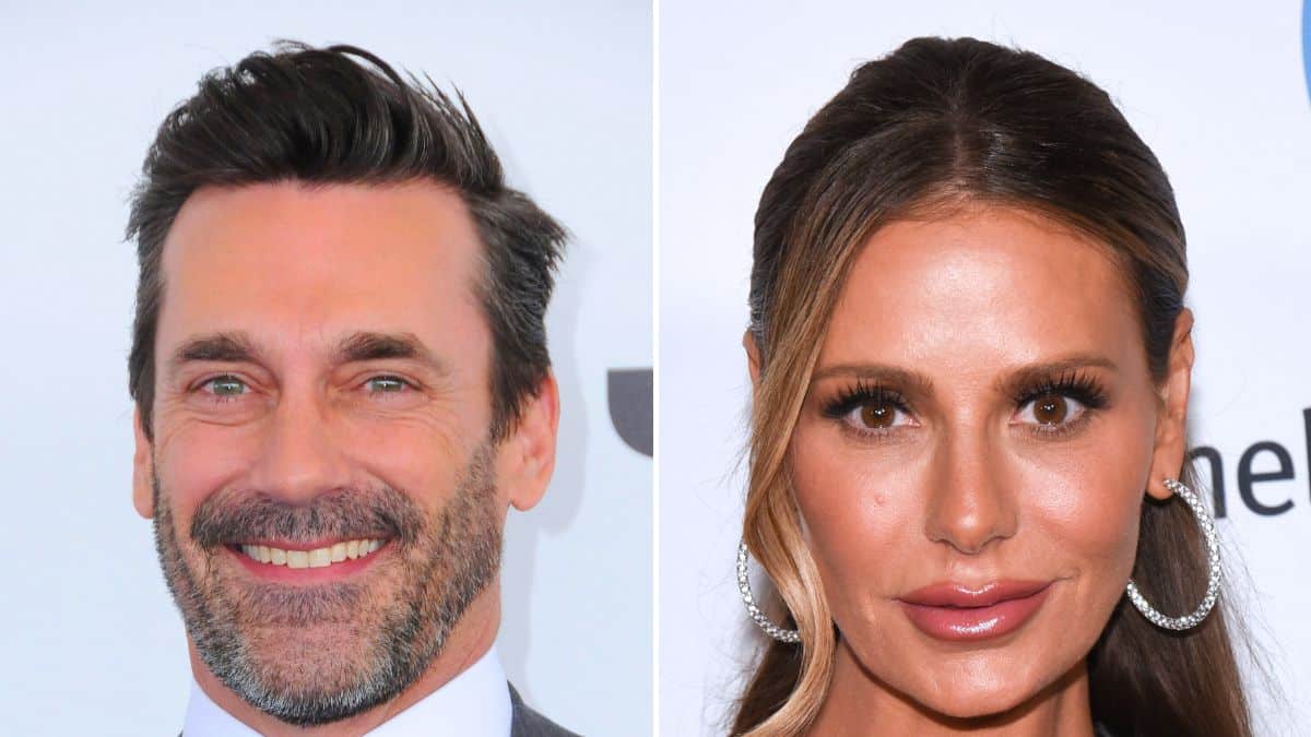 Dorit Kemsley at the Homeless Not Toothless 2023 Gala; Jon Hamm at the 2017 Film Independent Spirit Awards