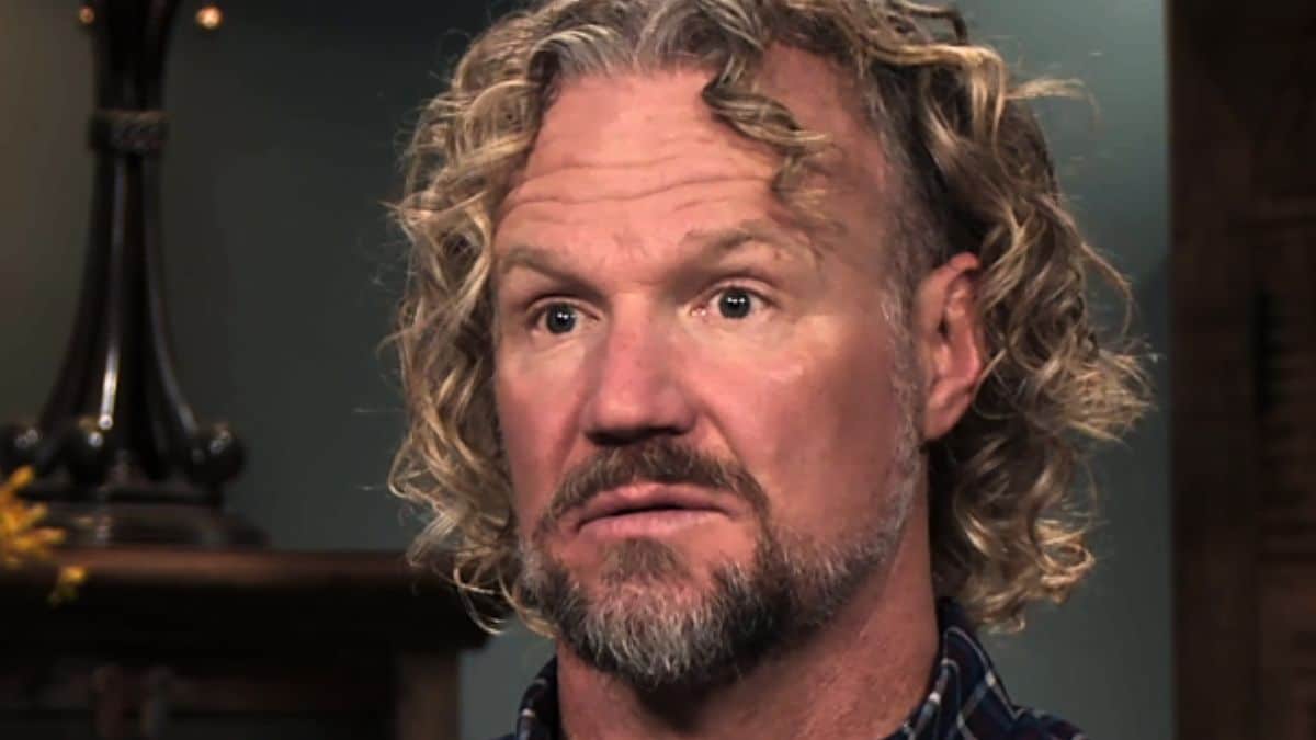 kody brown looks surprised in a sister wives confessional