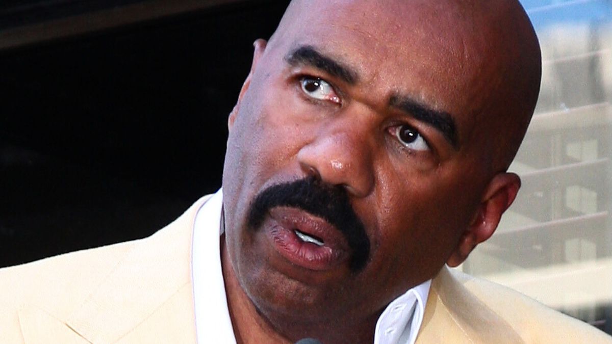 steve harvey at the W Hollywood Hotel in los angeles