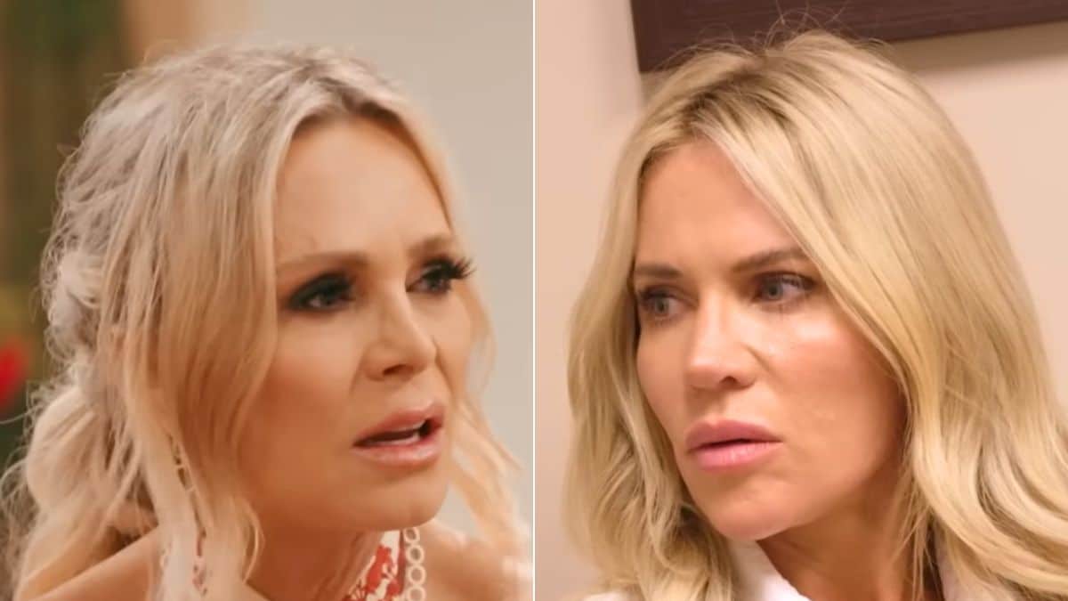 Screenshot of RHOC stars Jennifer Pedranti and Tamra Judge